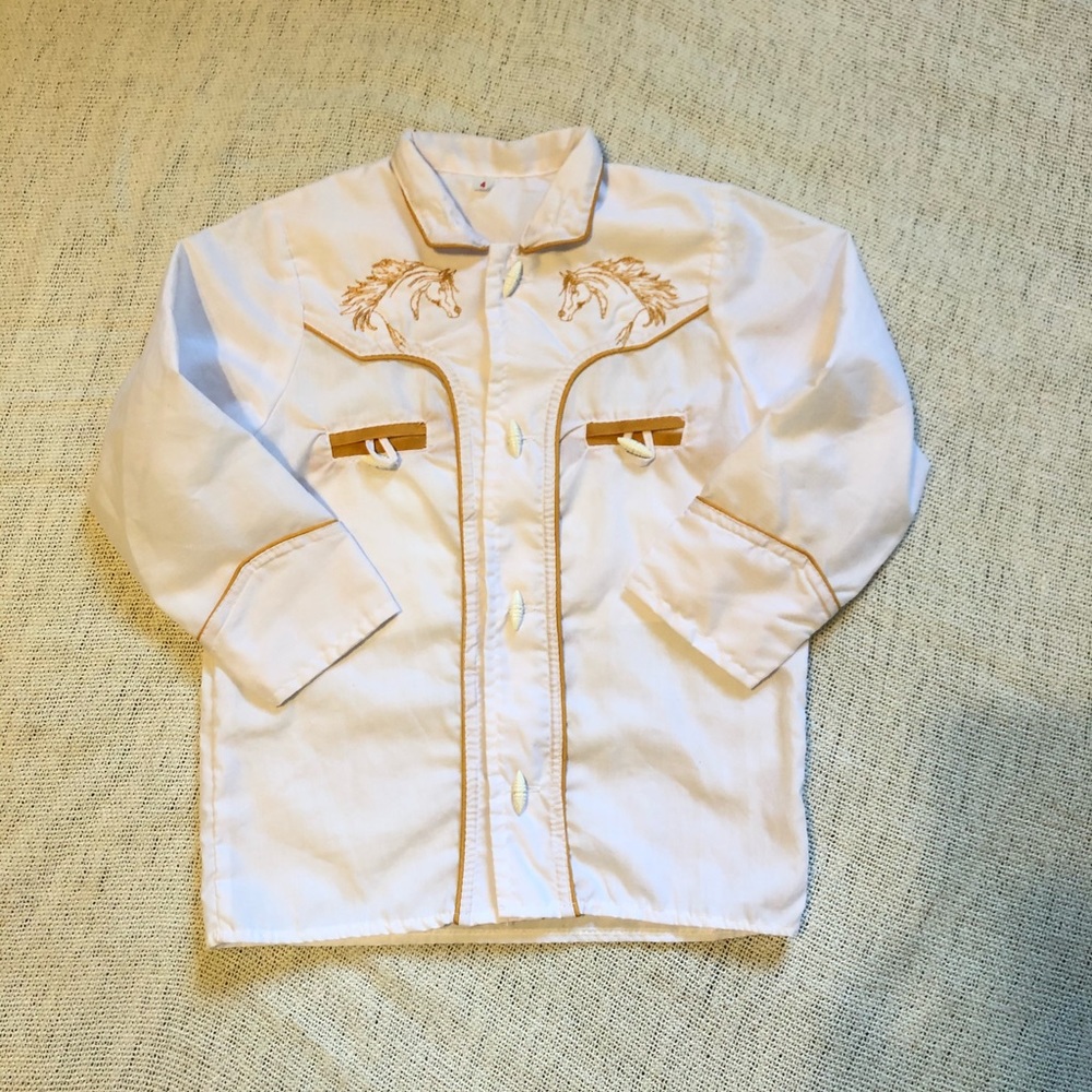 Vintage cowboy shirt